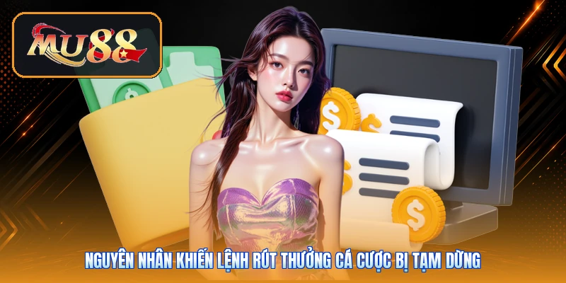 Nguyên nhân khiến lệnh rút thưởng cá cược bị tạm dừng